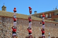 Die Castellers in Spanien